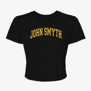 John Smyth Elementary School Varsity Arch Women's Crop Top