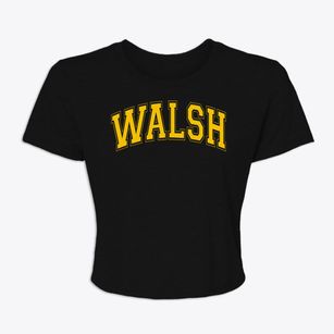 Walsh Elementary School Varsity Arch Women's Crop Top