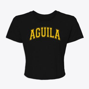 Aguila Elementary School Varsity Arch Women's Crop Top