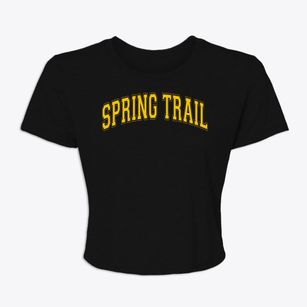 Spring Trail Elementary School Varsity Arch Women's Crop Top
