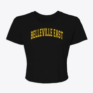 Belleville East High School Varsity Arch Women's Crop Top