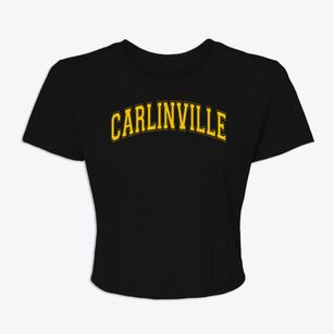 Carlinville Primary School Varsity Arch Women's Crop Top