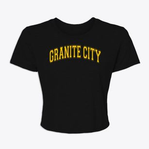 Granite City High School Varsity Arch Women's Crop Top