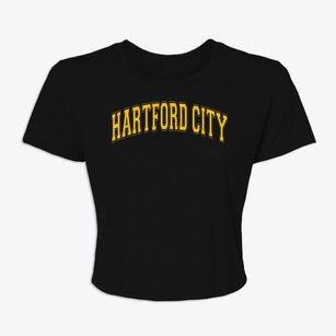 Hartford City Middle School Varsity Arch Women's Crop Top
