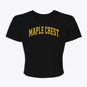 Maple Crest Middle School Varsity Arch Women's Crop Top