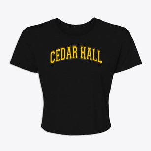 Cedar Hall Elementary School Varsity Arch Women's Crop Top