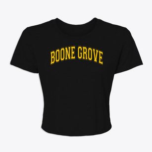 Boone Grove High School Varsity Arch Women's Crop Top