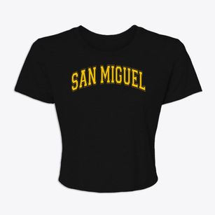 San Miguel High School Varsity Arch Women's Crop Top