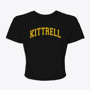 Kittrell Elementary School Varsity Arch Women's Crop Top