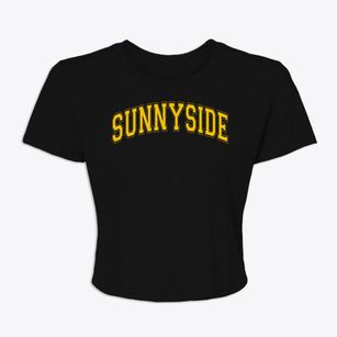 Sunnyside High School Varsity Arch Women's Crop Top