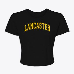 Lancaster Elementary School Varsity Arch Women's Crop Top