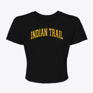 Indian Trail Junior High School Varsity Arch Women's Crop Top