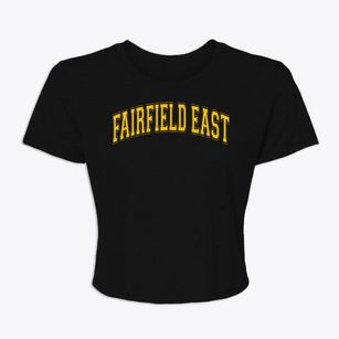 Fairfield East Elementary School Varsity Arch Women's Crop Top