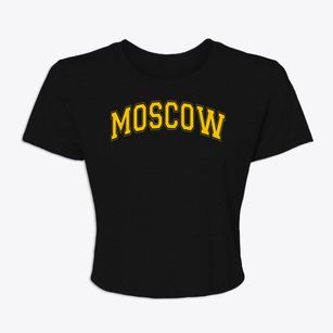 Moscow Elementary School Varsity Arch Women's Crop Top