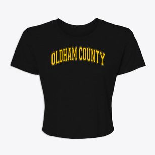 Oldham County Christian Academy Varsity Arch Women's Crop Top