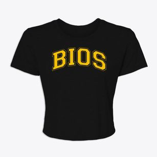 Bios Christian Academy Varsity Arch Women's Crop Top