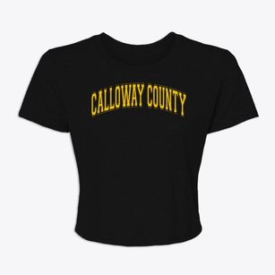 Calloway County Middle School Varsity Arch Women's Crop Top