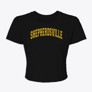 Shepherdsville Elementary School Varsity Arch Women's Crop Top