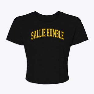 Sallie Humble Elementary School Varsity Arch Women's Crop Top
