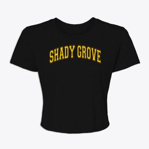 Shady Grove Elementary School Varsity Arch Women's Crop Top