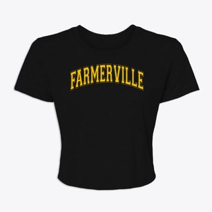 Farmerville Elementary School Varsity Arch Women's Crop Top