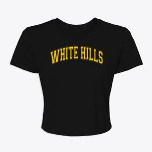 White Hills Elementary School Varsity Arch Women's Crop Top