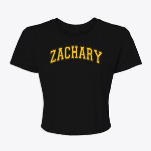 Zachary High School Varsity Arch Women's Crop Top