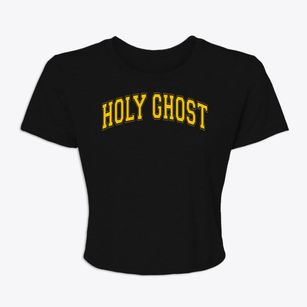 Holy Ghost Varsity Arch Women's Crop Top