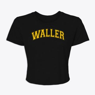 Waller Elementary School Varsity Arch Women's Crop Top