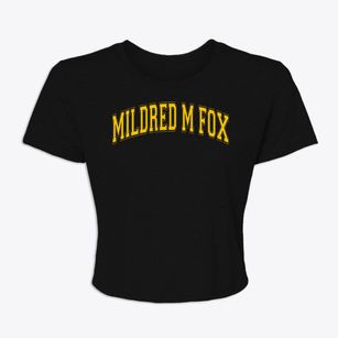 Mildred M Fox Primary School Varsity Arch Women's Crop Top