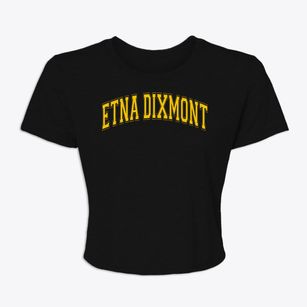 Etna Dixmont School Varsity Arch Women's Crop Top
