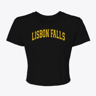 Lisbon Falls Christian Academy Varsity Arch Women's Crop Top