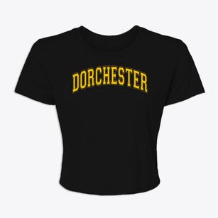 Dorchester School Of Technology Varsity Arch Women's Crop Top