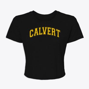 Calvert Middle School Varsity Arch Women's Crop Top