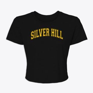 Silver Hill Elementary School Varsity Arch Women's Crop Top