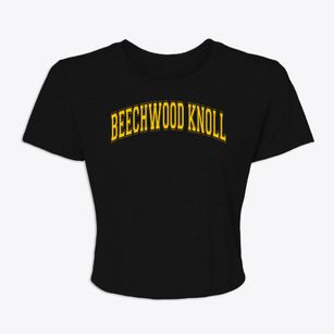 Beechwood Knoll Elementary School Varsity Arch Women's Crop Top