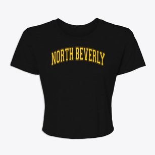 North Beverly Elementary School Varsity Arch Women's Crop Top