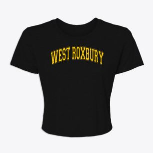 West Roxbury Academy Varsity Arch Women's Crop Top