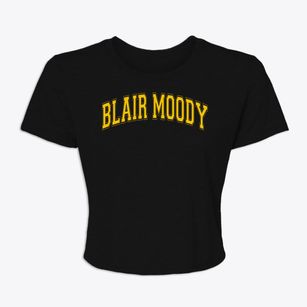 Blair Moody Elementary School Varsity Arch Women's Crop Top