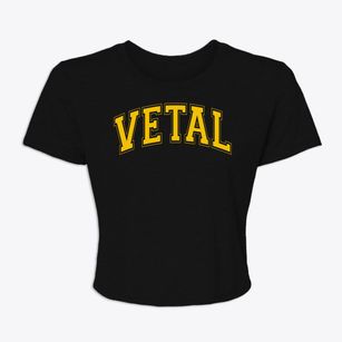 Vetal Elementary Middle School Varsity Arch Women's Crop Top