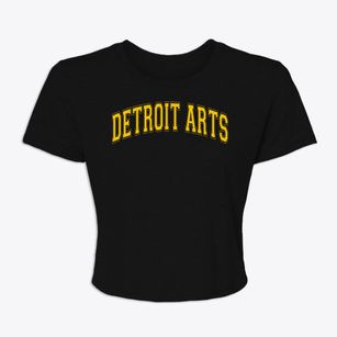 Detroit School  Arts Varsity Arch Women's Crop Top