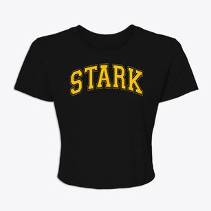 Stark School Of Technology Varsity Arch Women's Crop Top