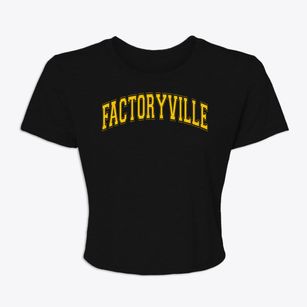 Factoryville Christian School Varsity Arch Women's Crop Top