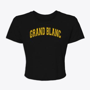 Grand Blanc Middle School Varsity Arch Women's Crop Top