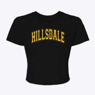 Hillsdale High School Varsity Arch Women's Crop Top