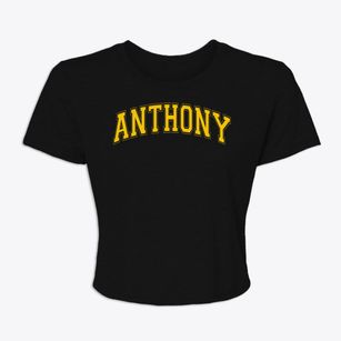 Anthony Middle School Varsity Arch Women's Crop Top