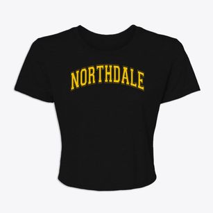 Northdale Middle School Varsity Arch Women's Crop Top
