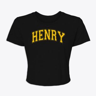 Henry Junior High School Varsity Arch Women's Crop Top