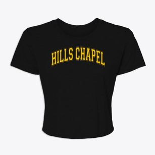 Hills Chapel Elementary School Varsity Arch Women's Crop Top