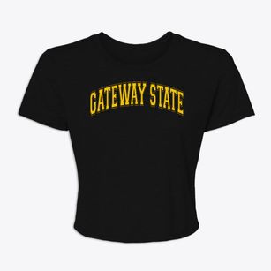 Gateway State School Varsity Arch Women's Crop Top